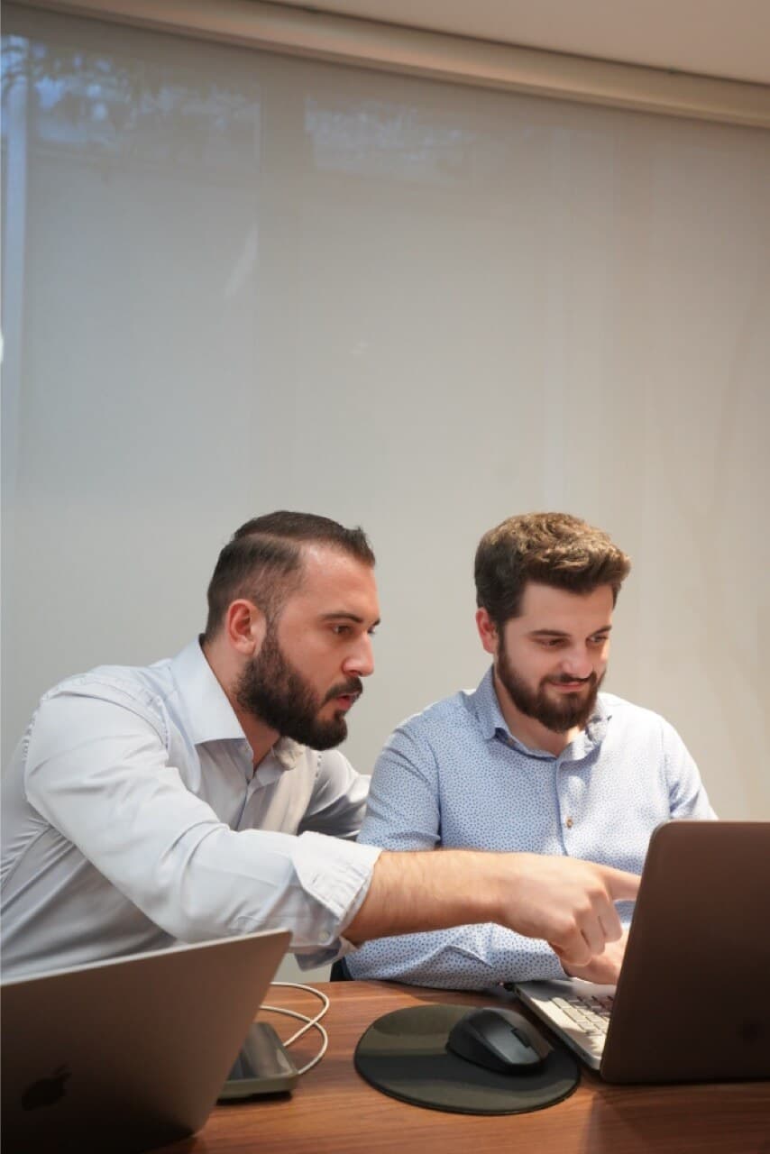 Codlean team members collaborating on a project